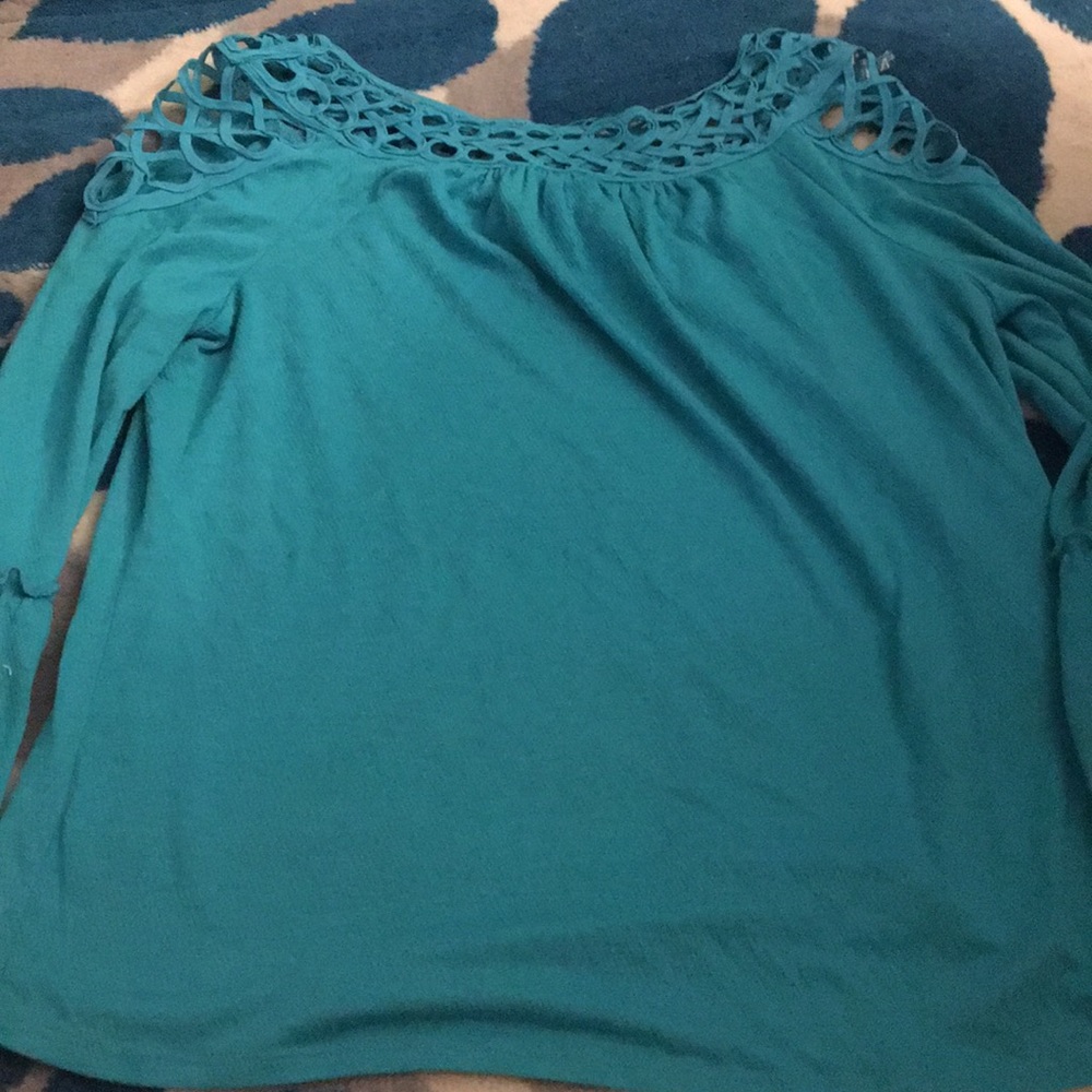 Green shirt